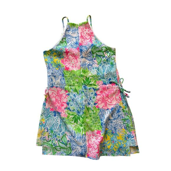 Lilly Pulitzer Margot Pearl Romper/Dress size 2, Built in shorts - Picture 7 of 12